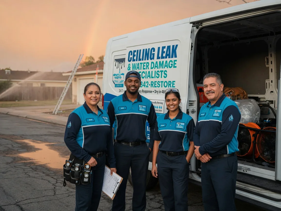 Ceiling Leak Cleanup company in Columbus, PA